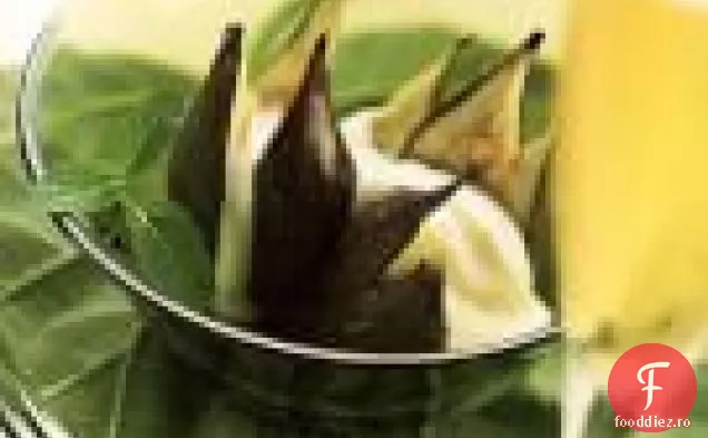 Prăjită Smochine Cu Vanilie Crème Fraîche