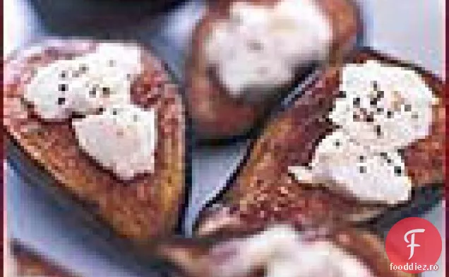 Smochine calde cu brânză de capră