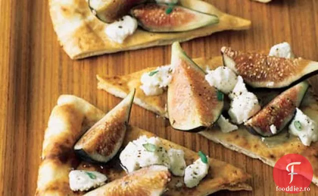 Pitas de smochine și brânză de capră
