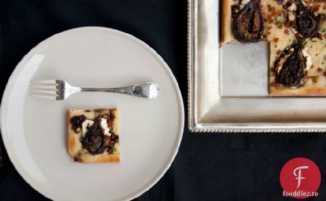 Pizza Cu Smochine De Misiune Prăjite Balsamice