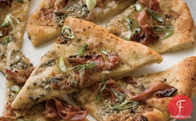 Pâine plată cu smochine și Prosciutto