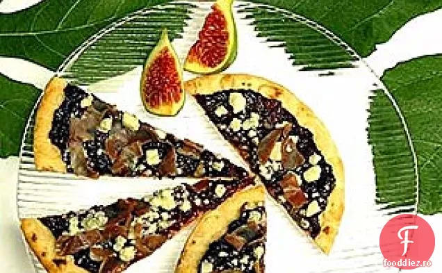 Pizza Cu Smochine, Prosciutto Și Brânză Albastră