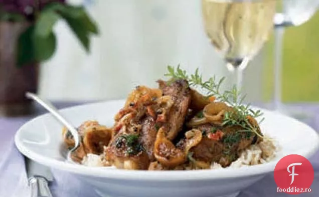 Pui cu Pancetta și smochine