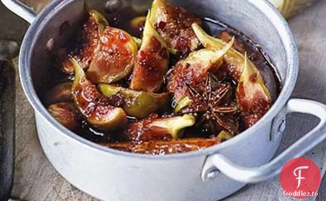 Manchego Și Chutney De Smochine Proaspete Pentru Crostini