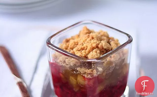 Smochine Caramel Prăjite, Fructe De Pădure Și Compoturi De Mere Verrine