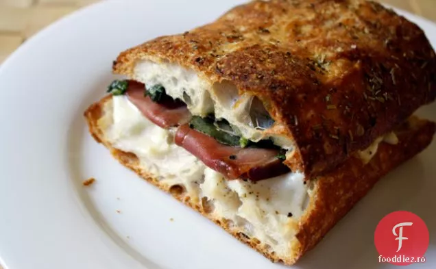 Cina în seara asta: smochin cald, Mozzarella și Sandwich cu Prosciutto