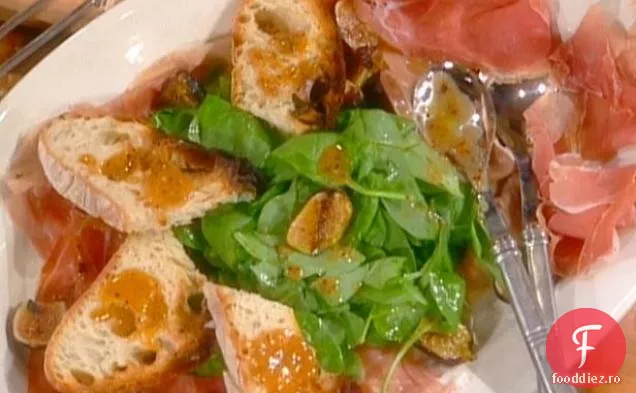 Prosciutto di Parma cu smochine proaspete și Fett ' unta