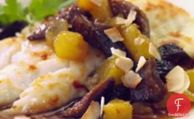 Ananas Curry Și Salsa De Smochine Uscate
