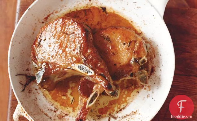 Cotlet De Porc Dublu Tăiat Cu Saramură De Ienupăr