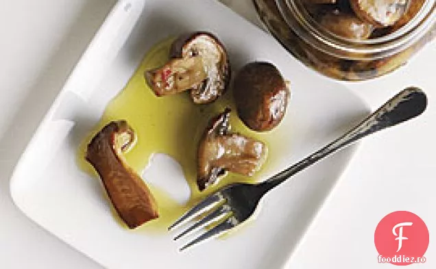 Ciuperci marinate de două ori
