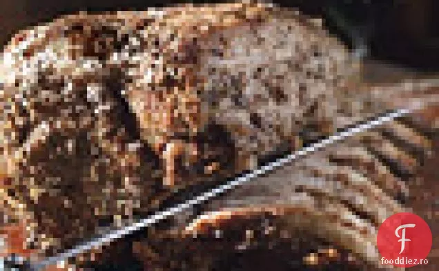 Carne de porc prăjită cu sare și condimente