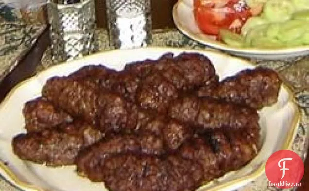 Rulouri De Carne Tocată La Grătar Românesc