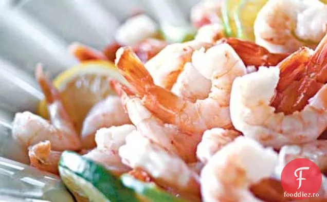 Creveti fierti cu sos Rrormmoulade si sos picant de Cocktail