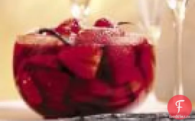 Căpșuni În Vin Roșu Cu Fasole De Vanilie