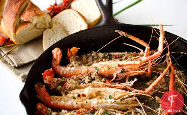 Usturoi Prăjit Killer Crab Creveți