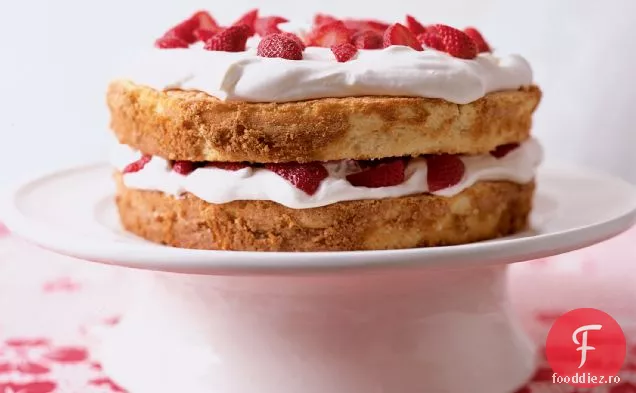 Shortcake de căpșuni cu sos de anason stelat