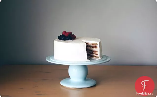 Tort De Gheață Cu Căpșuni