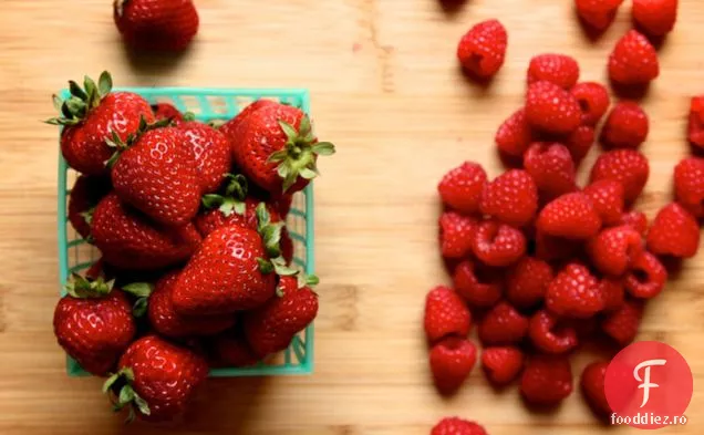 Gem Rapid De Vanilie Cu Zmeură De Căpșuni