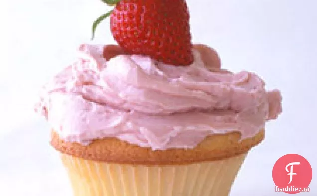Cupcakes Cu Căpșuni