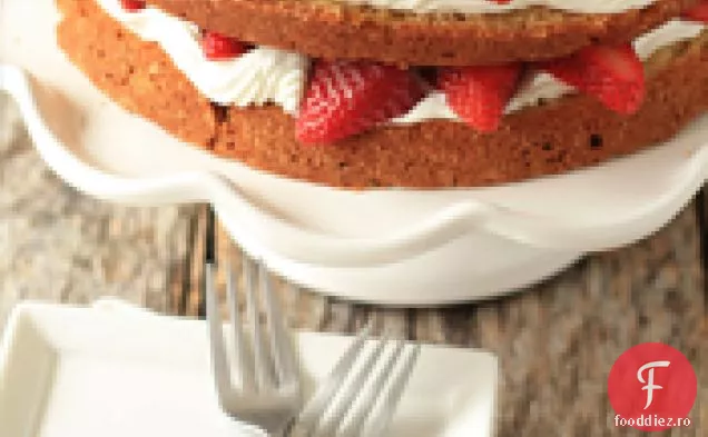 Tort De Țară Cu Căpșuni