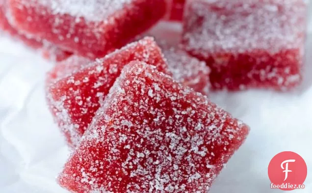 Pate De Fructe De Căpșuni Și Rubarbă