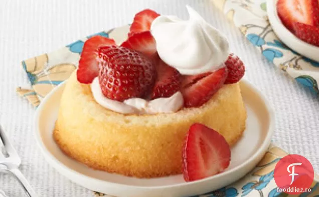 Shortcakes Cremă De Căpșuni