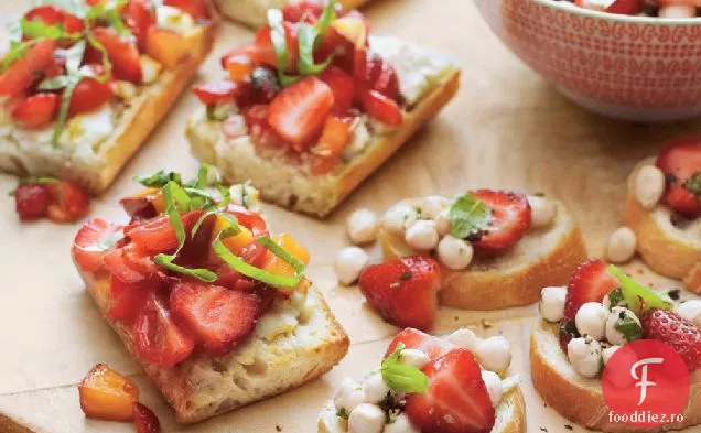 Bruschetta De Căpșuni