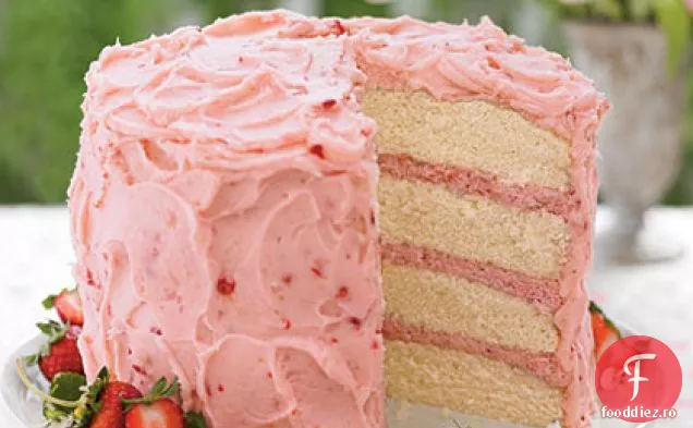 Tort Cu Mousse De Căpșuni