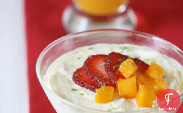 Verrine De Mango Cu Căpșuni