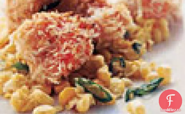 Crisp Chipotle Creveți Cu Porumb Și Scallions