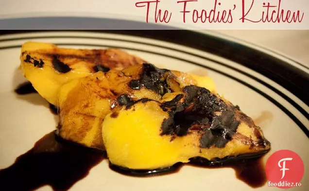 Mango La Grătar Cu Reducere De Oțet Balsamic