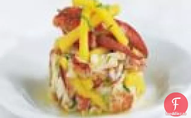Homar Răcit Cu Mango Și Mentă