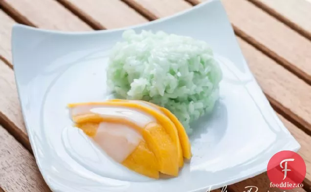 Orez Lipicios Verde Thailandez Cu Mango