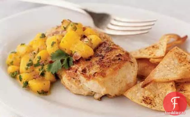 Pui Jamaican cu Salsa de Mango