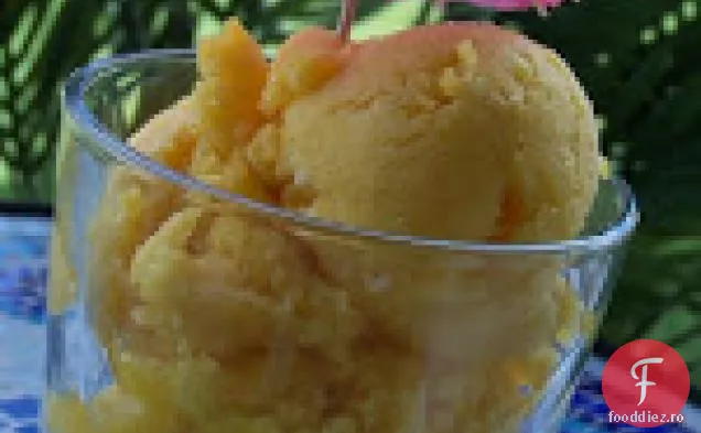 Sorbet Proaspăt De Mango Cu Ananas