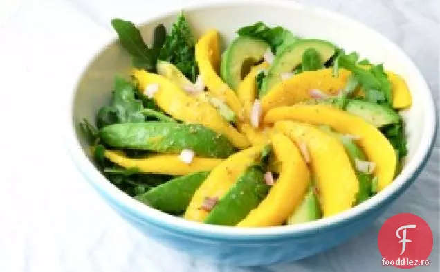 Salată De Avocado Mango-Crudă