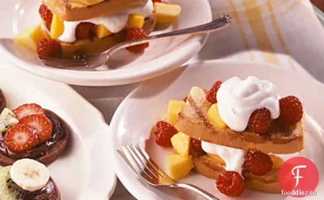 Zmeură Mango Shortcake La Grătar