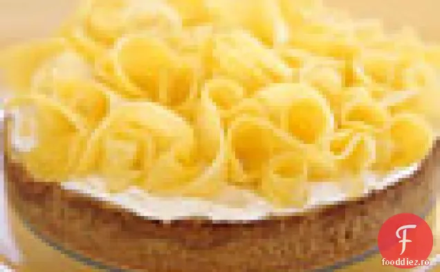 Cheesecake cheie de tei cu panglici de Mango
