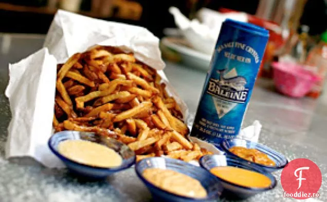 Sunny ' s Handcut Fries cu Mango Mayo