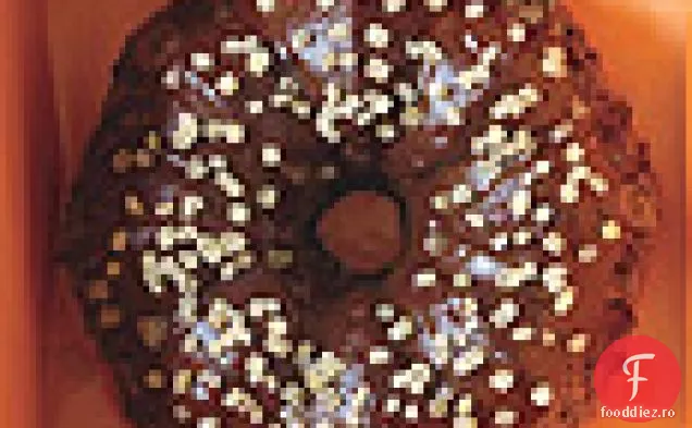 Tort De Mâncare Cu Înger De Ciocolată-Ghimbir