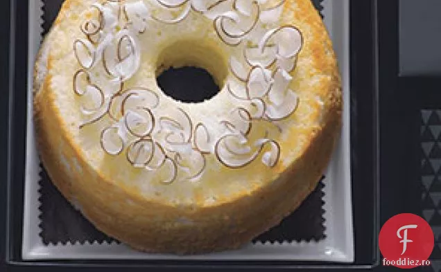 Tort De Mâncare Cu Înger De Nucă De Cocos