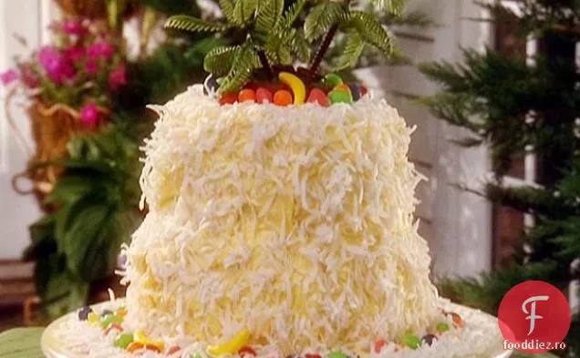 Tort De Banane Din Insula Tropicală