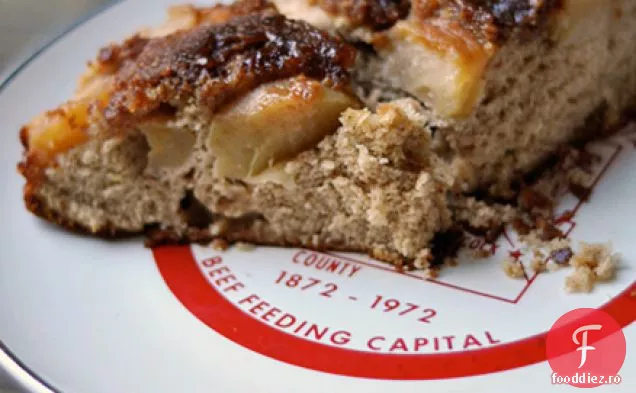 Tort cu Cardamom de mere cu susul în jos