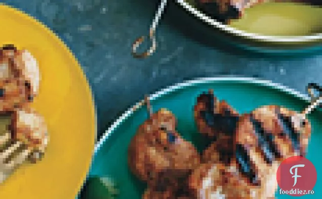 Carne sau creveți la grătar în stil Tandoori