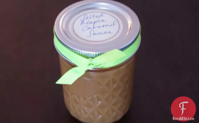 Sos sărat de arțar-caramel