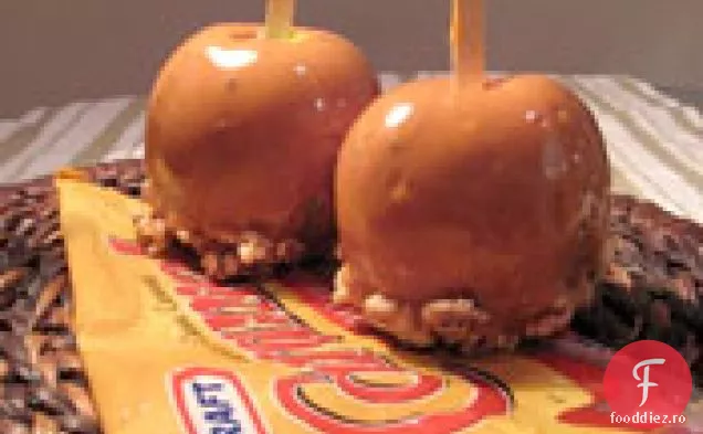 Un Măr Pe Săptămână: Mere Caramel Calvados Cu Nuci Sărate