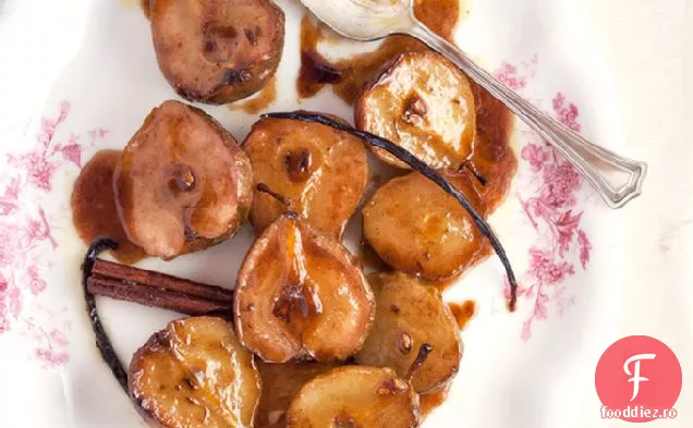 Pere Coapte Cu Caramel Sărat