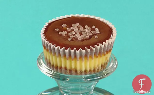 Cupe De Cheesecake Cu Caramel Sărat