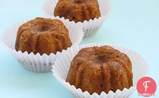 Prăjituri Mini Bundt Cu Caramel