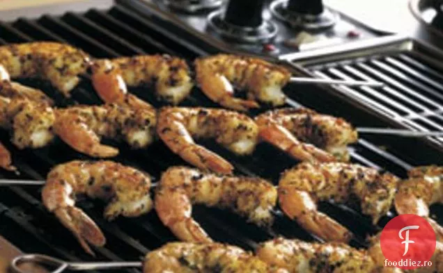 Curry-menta frecat creveți Jumbo